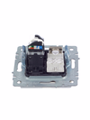 BRITE Розетка двойная RJ11+RJ45 кат.5E РК/Т12-БрА алюминий IEK4