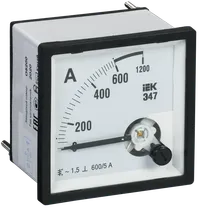 Ampermeter E47 600/5A class accuracy 1,5 96x96mm