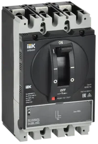ARMAT Автоматический выключатель в литом корпусе 3P типоразмер A 35кА 63А расцепитель электромагнитный регулируемый IEK