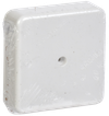 Коробка распаячная КМ для открытой проводки 75х75х20мм белая IEK1