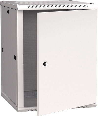 ITK Шкаф настенный LINEA W 18U 600х600мм дверь металл RAL 7035