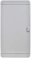TEKFOR Корпус пластиковый КМПн-36 IP65 серая непрозрачная дверь IEK1