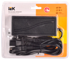 Драйвер LED ИПСН-ECO 60Вт 12В сетевая вилка-блок-Jack5,5 IP20 IEK1