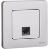 INSPIRIA Розетка компьютерная RJ45 категория 6 UTP алюминий2