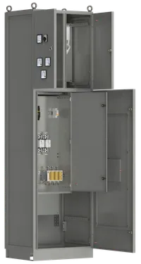 Панель вводная ВРУ-8505 МУ 4ВП-2-25-0-30 рубильник 1х250А выключатели автоматические 3Р 1х160А 1Р 1х6А плавкие вставки 3х250А и учет IEK