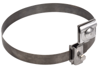 Держатель проводника круглого 6-10мм водосточная труба 0-160мм нержавеющая сталь IEK