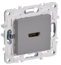 SKANDY Розетка HDMI SK-H01Gr серый IEK