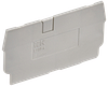 Заглушка для колодки клеммной CP 4мм2 серая IEK0