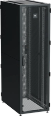 ITK by ZPAS Шкаф серверный 19" 47U 600х1200мм одностворчатые перфорированные двери черный РФ1