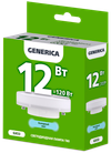 Лампа светодиодная T80 таблетка 12Вт 230В 6500К GX53 GENERICA1