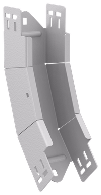 ESCA 7 Поворот вертикальный внутренний 45град 80х80-2,0 RAL 9016 IEK