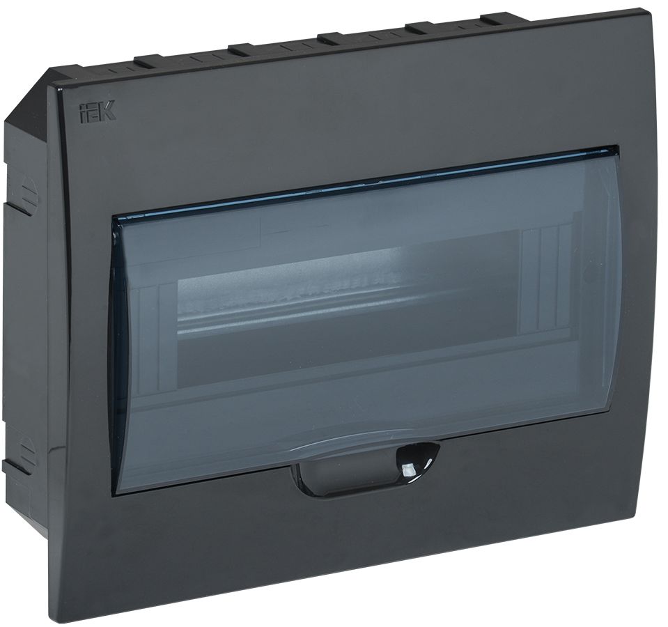 KREPTA 3 Корпус пластиковый ЩРВ-П-12 IP41 черный IEK (MKP12-V-12-41-K02)