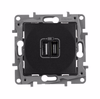 ETIKA Розетка USB A+C 15Вт антрацит3