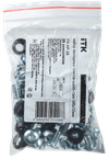 ITK Set of captive screws-washers-nuts for Phillips screwdriver (M6x12mm), 1 set.1