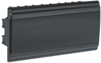 PRIME Корпус пластиковый ЩРВ-П-18 модулей встраиваемый черный IP41 IEK