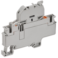 ARMAFIX Колодка клеммная CPF6 с держателем предохранителя под патронные предохранители промышленного стандарта 6,3х32мм IEK