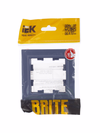 BRITE Рамка 1-местная РУ-1-БрМ маренго IEK4