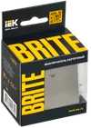 BRITE Card switch 30A VS10-1-8-BrSh champagne IEK1