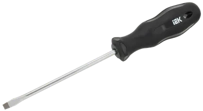 Slotted screwdriver SL5.5x125 type T1 ARMA2L 5 series is designed for tightening and unscrewing screws. A distinctive feature of the T1 type is the material of the handles - one-component: PP polypropylene.