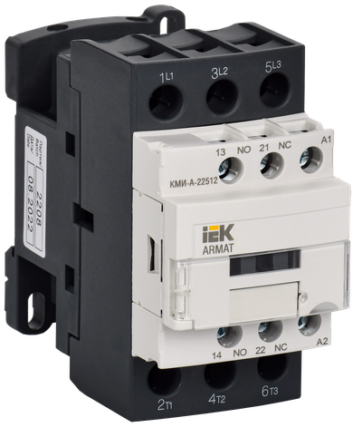 ARMAT Контактор КМИ-А-22512 LC1D 25А 110В/АС3 1NO/1NC IEK