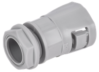 ELASTA Муфта вводная для гофрированных труб MVN20 IP40 серая IEK