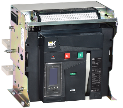 ARMAT Air circuit breaker fixed version 3P F 85kA 4000A TY release with accessories 220V: motor drive shunt trip trip coil IEK