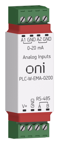 ПЛК W. Расширение 2 AI ONI