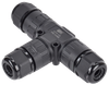 Коннектор кабельный герметичный WTP-106 3 PIN IP68 IEK0