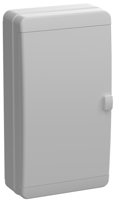 TEKFOR Корпус пластиковый КМПн-36 IP65 серая непрозрачная дверь IEK