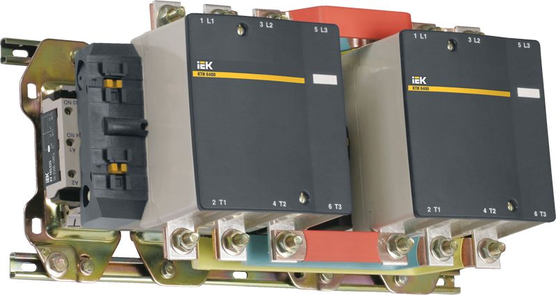 Контактор КТИ-64003 реверс 400А 230В/АС3 IEK (KKT63-400-230-10)