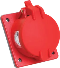 Flush socket SSI-425 32A-6h/200/346-240/415B 3P+PE+NIP44 MAGNUM IEK