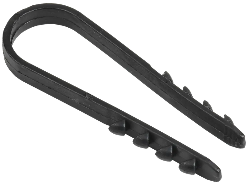Dowel clamps UT 11-18mm nylon black (100pcs.) IEK