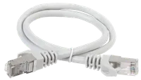 ITK Коммутационный шнур (патч-корд) кат.6А S/FTP LSZH 15м серый