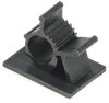 Clip self-adhesive KC-10 black (24 pcs) IEK0