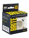 BRITE Socket outlet 1-gang with earthing with protective shutters 16A with USB A+A 5V 3.1A RUSH10-2-BrB white IEK6