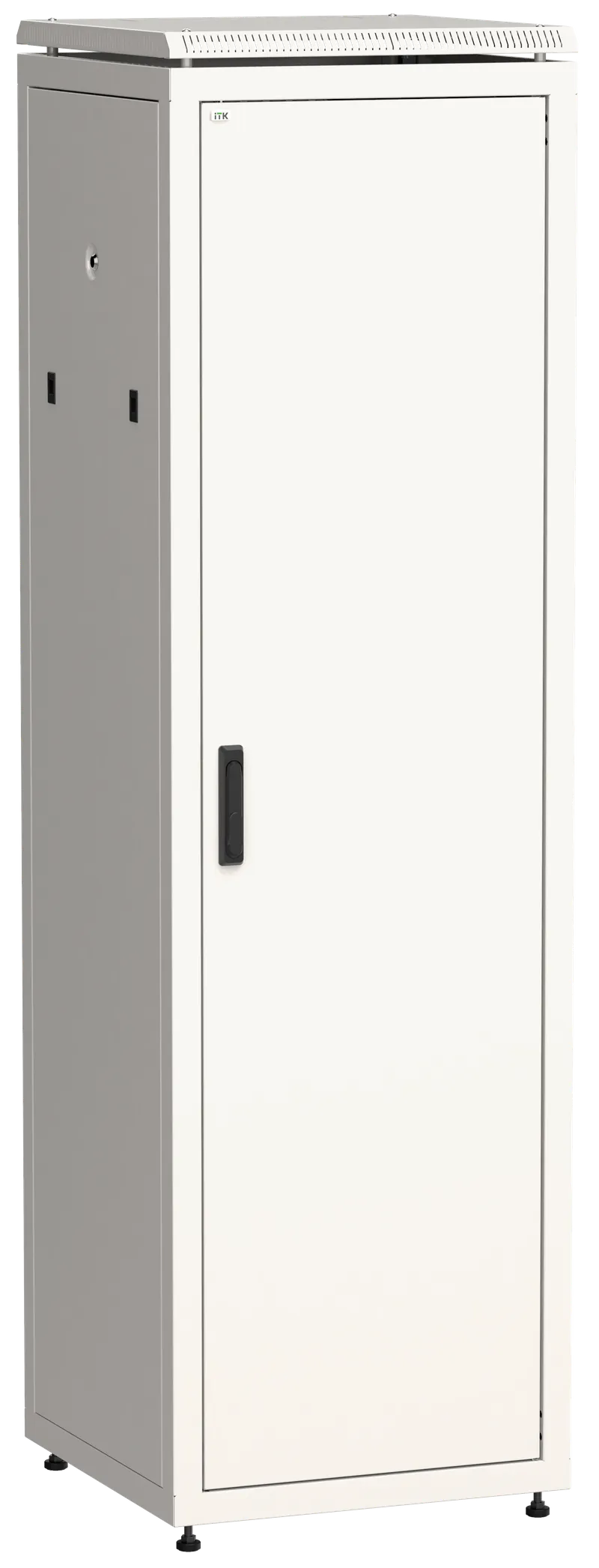ITK LINEA N Шкаф сетевой 19" 38U 600х800мм металлическая передняя дверь серый