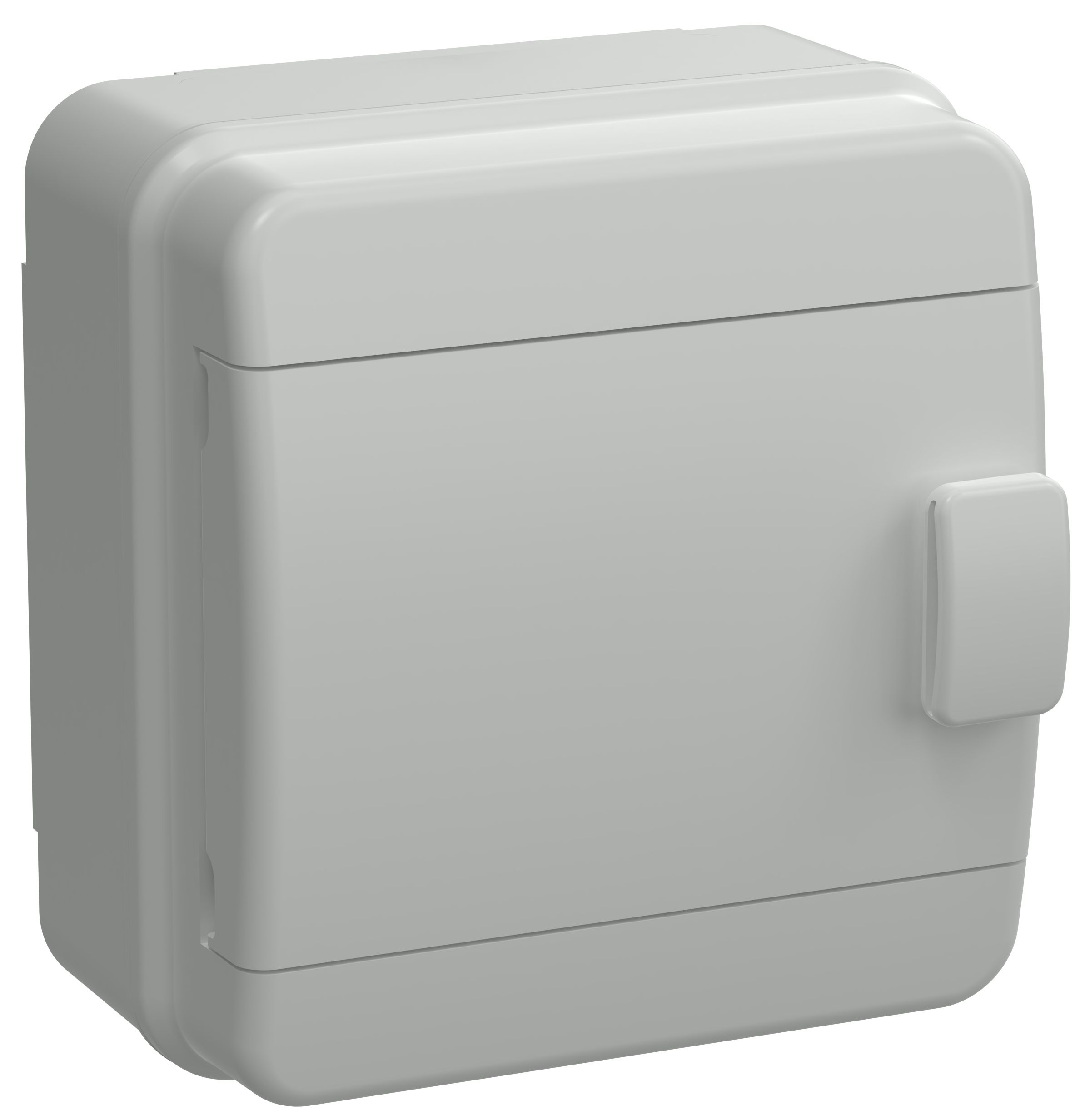 TEKFOR Корпус пластиковый КМПн-6 IP65 серая непрозрачная дверь IEK (TF5-KP73-N-06-65-K03-K03)