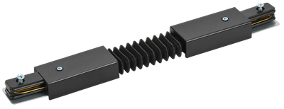 Соединитель гибкий внутренний для однофазного шинопровода черный IEK