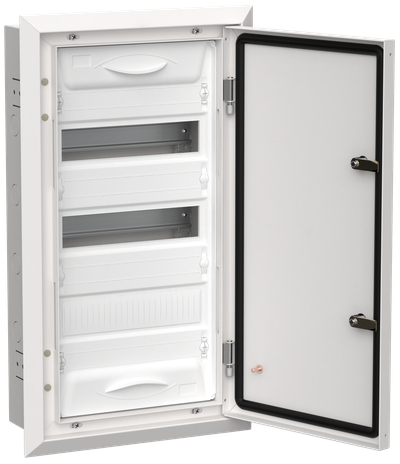 TITAN 5 Корпус металлический ЩРв-36 (1х36) 630х365х130мм IP31 белый (одна дверь) IEK
