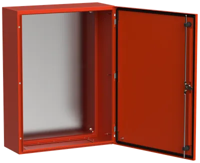 Корпуса ЩМП TITAN 5 красного цвета предназначены для сборки систем пожарной автоматики: шкафов управления насосами, сигнализации и других решений.
Современное роботизированное производство и уникальная конструкция гарантируют премиальное качество, надежность и долговечность корпусов серии TITAN.
