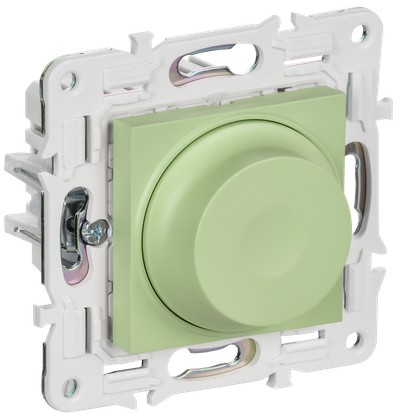 SKANDY Светорегулятор поворотный 600Вт SK-D01G мятный IEK