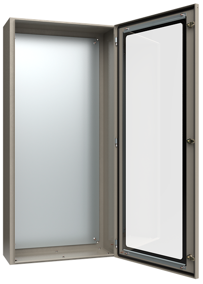 Корпус металлический ЩМП-7-0 (1400х650х285мм) У2 IP54 прозрачная дверь ...