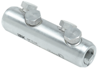 Алюминиевая механическая гильза со срывными болтами АМГ 70-240 IEK