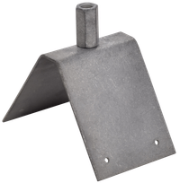 Держатель молниеприемника D=16 на угловой конек оцинкованная cталь TD IEK