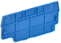 ARMAFIX Заглушка EPCX2.5-3 BU для колодки клеммной CP/CX2.5-3 синяя IEK