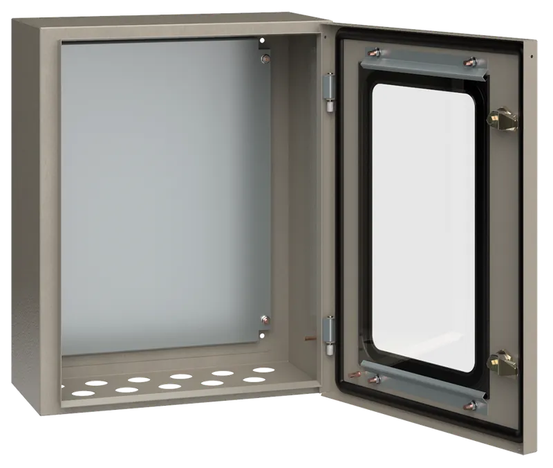 Корпус металлический ЩМП-2-0 (500х400х220мм) У2 IP54 прозрачная дверь IEK