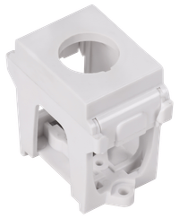 Button adapter white IEK