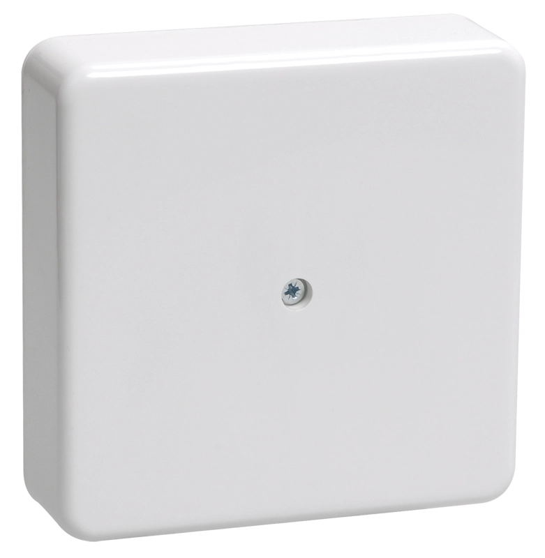 Коробка распаячная ОП КМ 100х100х44 бел. IEK UKO10-100-100-044-K01-E