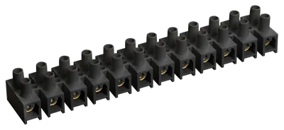 Screw-type terminal clips ZVI-100 10-25mm2 12steam IEK black