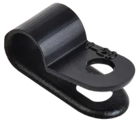 Mounting bracket 5mm nylon black (50pcs) IEK
